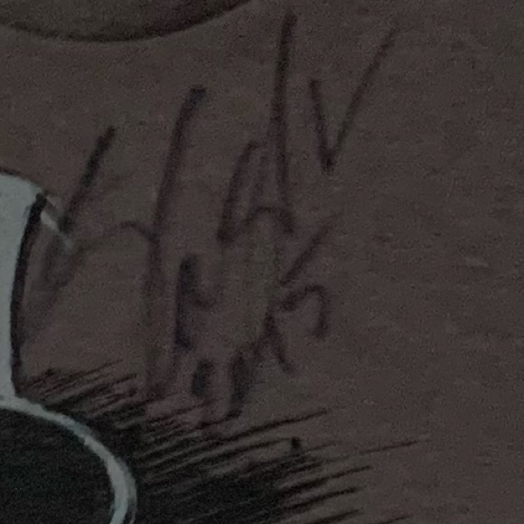 SLASH Guns and Roses Signed “Slash 2015” Cotton Graphic Band Tee - Picture 5 of 7